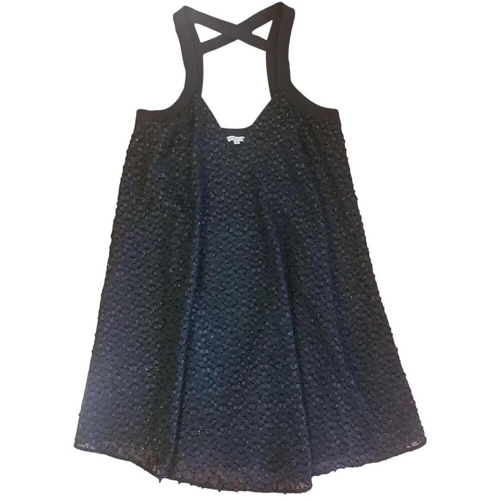 Rebecca-minkoff Women's Black and Silver Dress